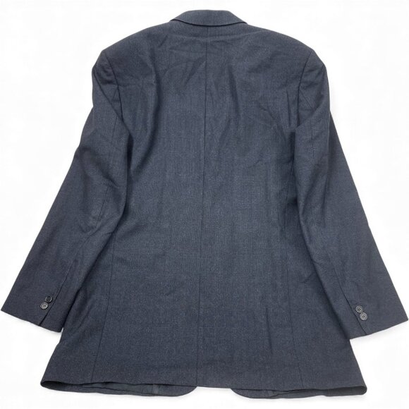 Hugo Boss Wool Einstein Sigma Men's 44L Blue Blazer Sports Coat Jacket 44 Long - Picture 11 of 12